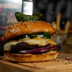 HAMBURGUESA JALAPEÑO HOT