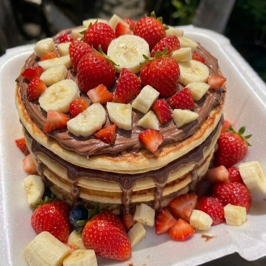 Golden Paradise Pancakes