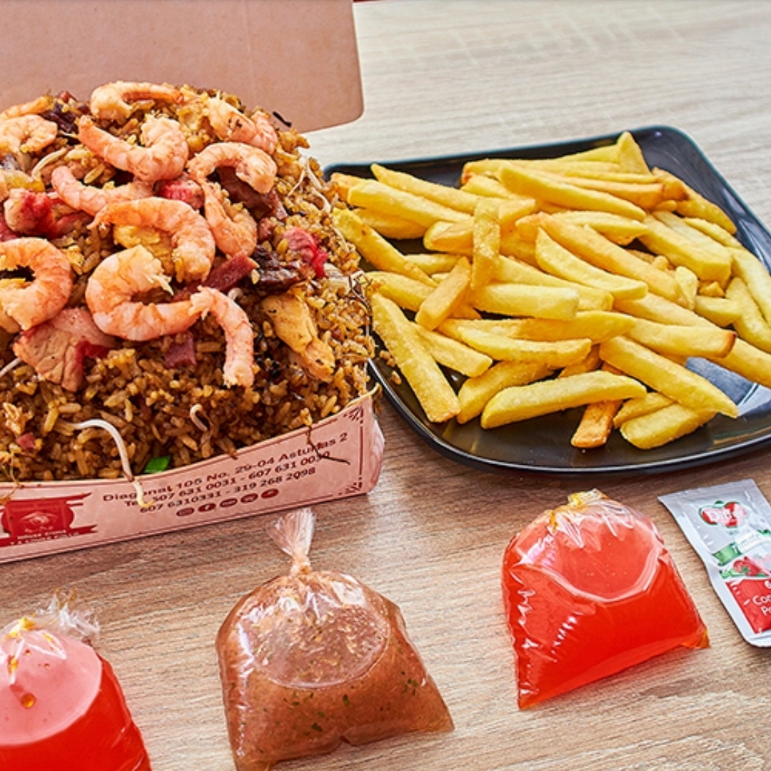 Arroz Chino Caja Mediana Especial
