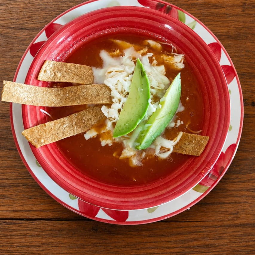 Sopa de Tortillas Mexicana