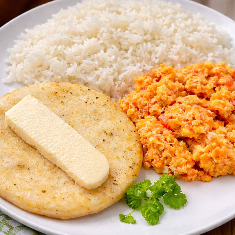 Vik Desayuno Pericos + Cafe en Leche