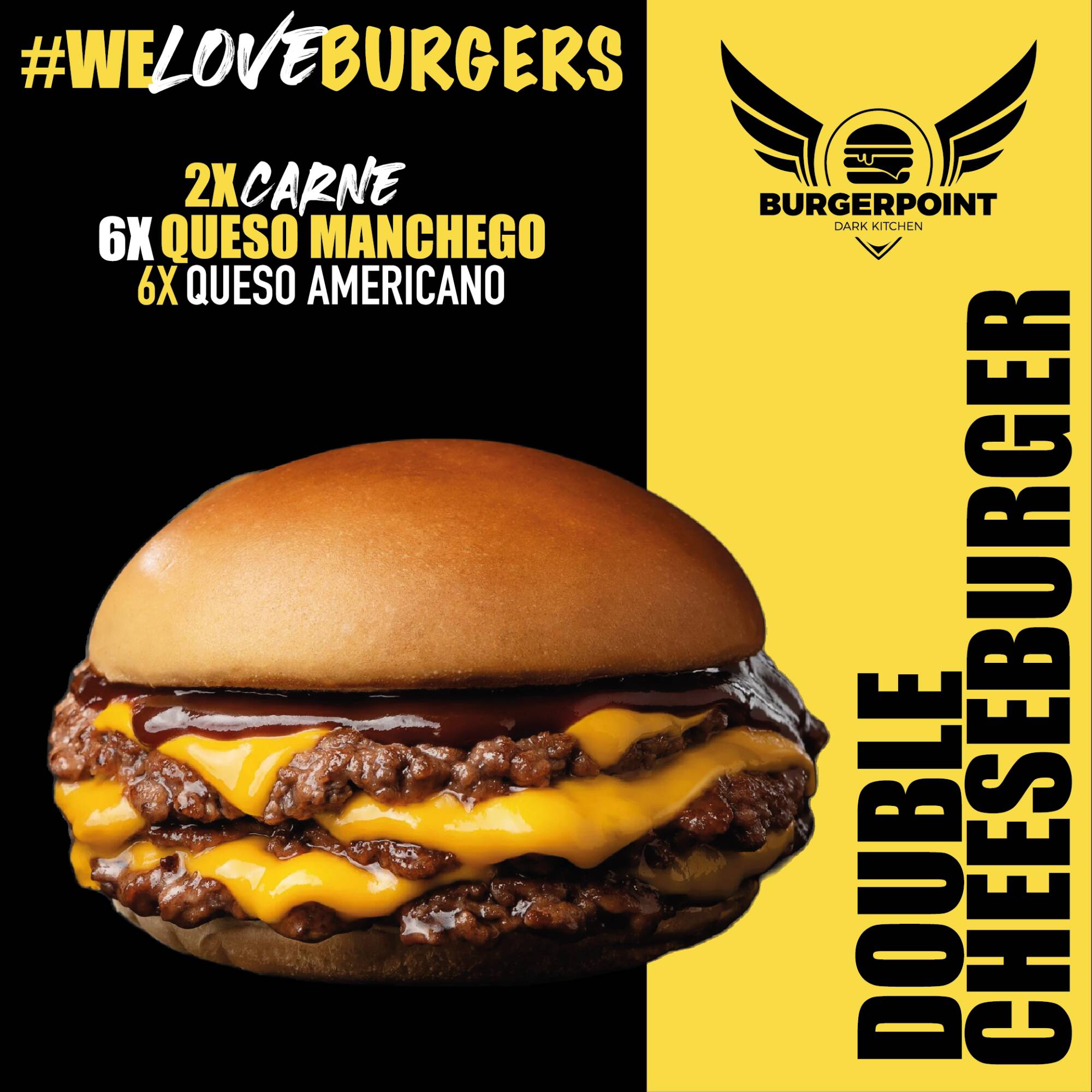 Hamburguesa Double Cheeseburger