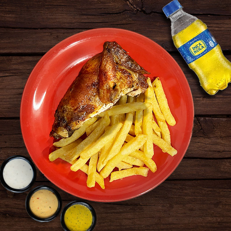 Combazo: 1/4 + Papas y Gaseosa