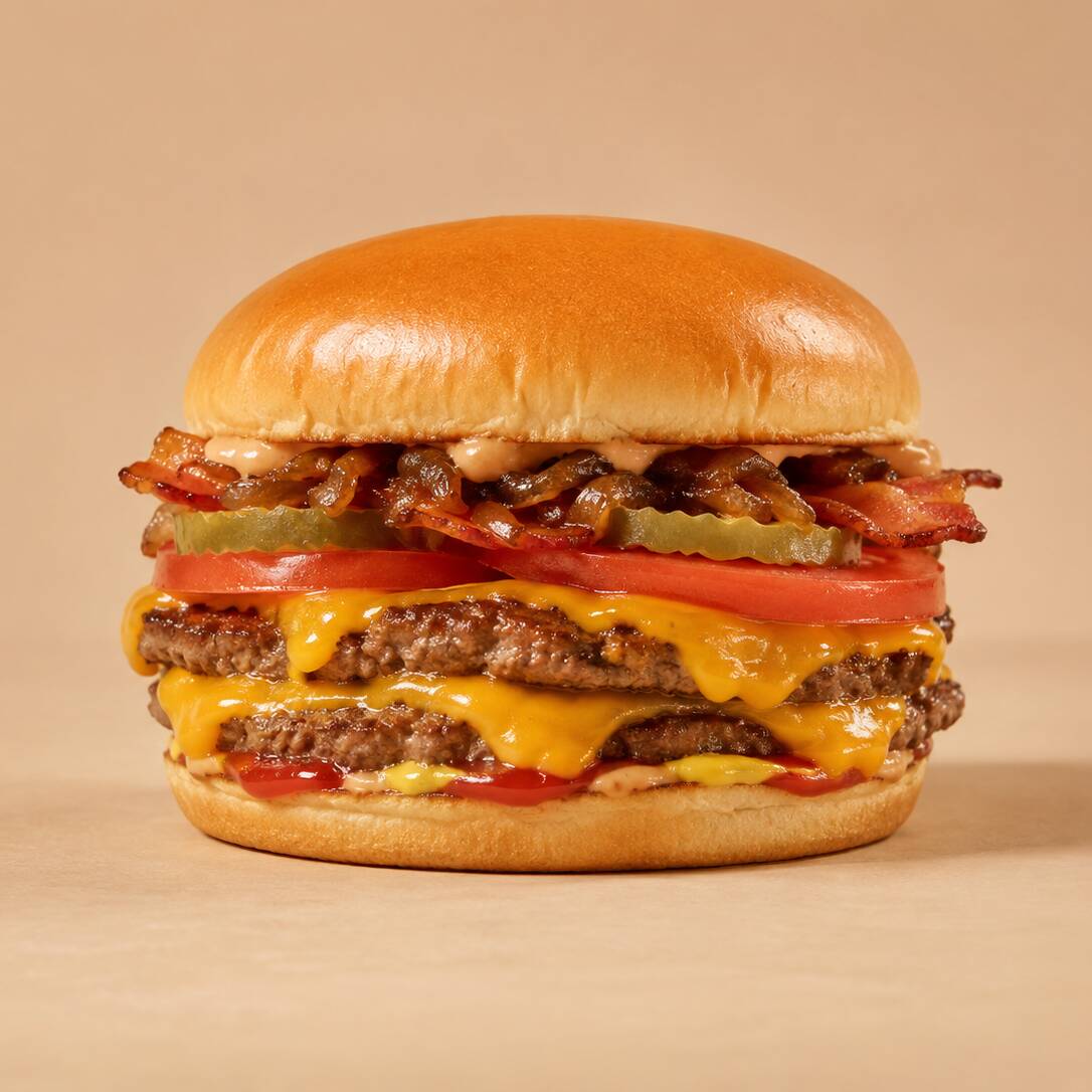 Hamburguesa Doble Carne