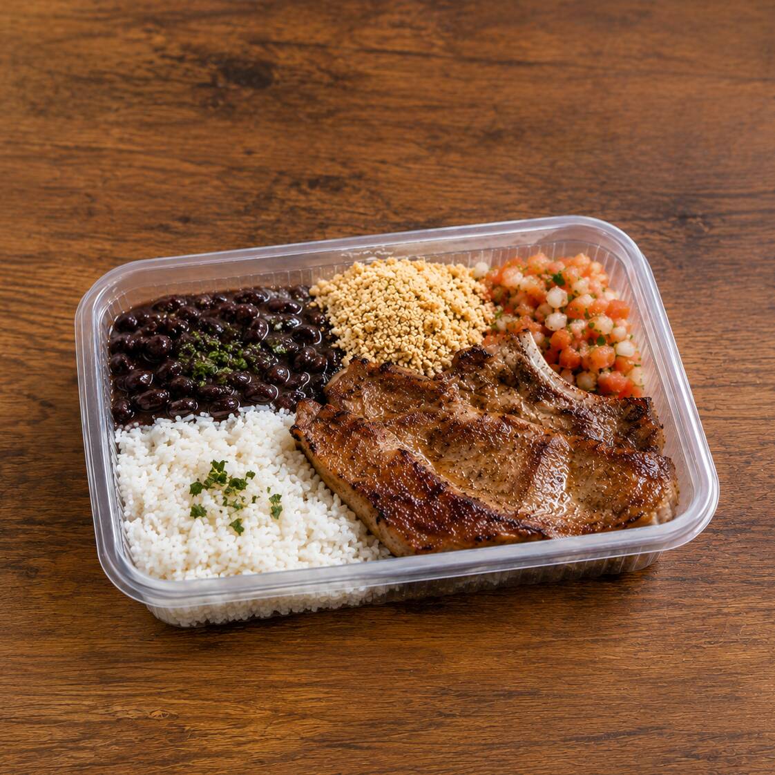 Carré suculento e bem temperado, preparado na chapa para realçar todo o sabor da carne. Escolha o tamanho da marmita e monte seu prato com até 3 guarnições.
---- Tags ----
entrega rápida, comida caseira, promoção, cupom, melhor preço,
marmita, marmitex, prato feito, Pf, almoço barato, almoço caseiro, comida caseira, comida quentinha, arroz com feijão, bife acebolado, frango grelhado, feijoada, parmegiana, estrogonofe, carne assada, frango empanado, lasanha, macarrão, quentinha, comida brasileira, comida boa, comida simples, almoço rápido, marmita fitness, almoço do Dia, combo almoço, marmita delivery, restaurante perto de mim, restaurante barato, comida gostosa, almoço executivo, comida no capricho, porção, porções, batata frita, frango frito, carne de sol, macarronada, farofa, feijão tropeiro, comida com gosto de casa, entrega rápida, comida saborosa, comida feita na hora