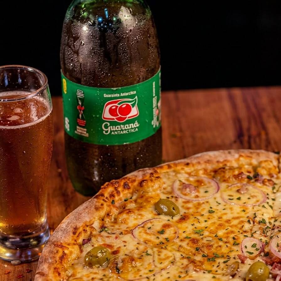 Combo - 1 Pizza Mussarela + 1 Guaraná 1l Grátis