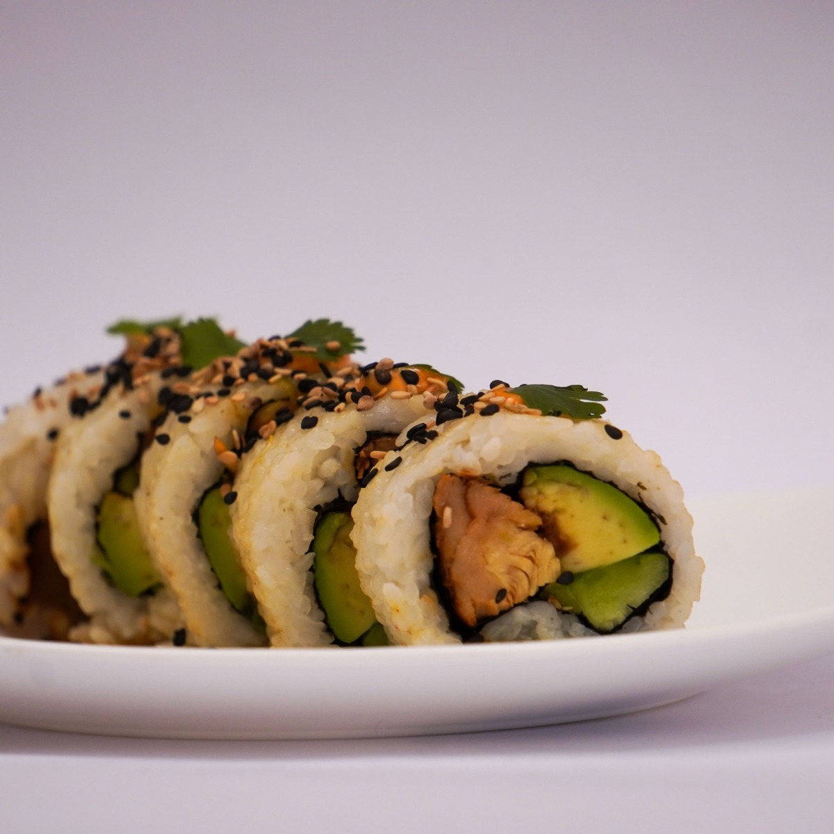 ROLLO DE POLLO TERIYAKI