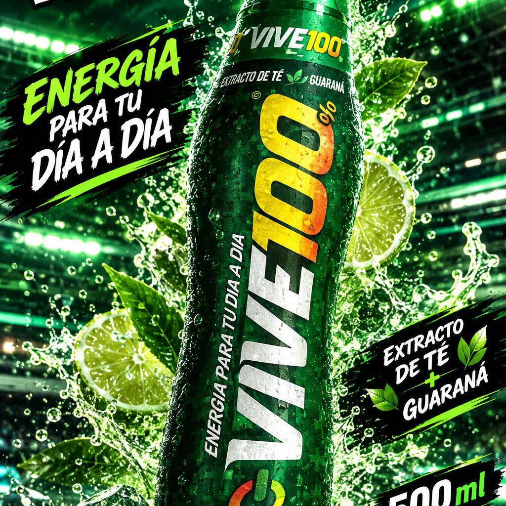 Vive 100 de 500ml