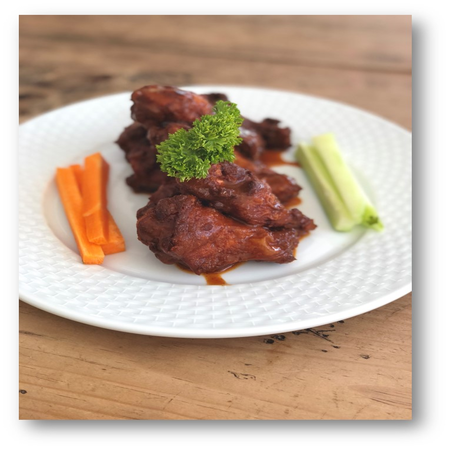 Alitas de Pollo Búfalo 8