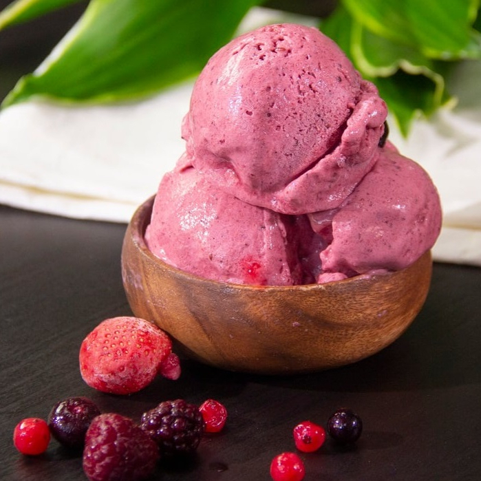 Helado de Frutos del Bosque