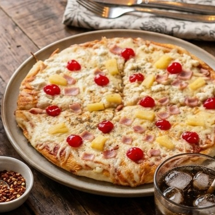Pizza Hawaiana Familiar