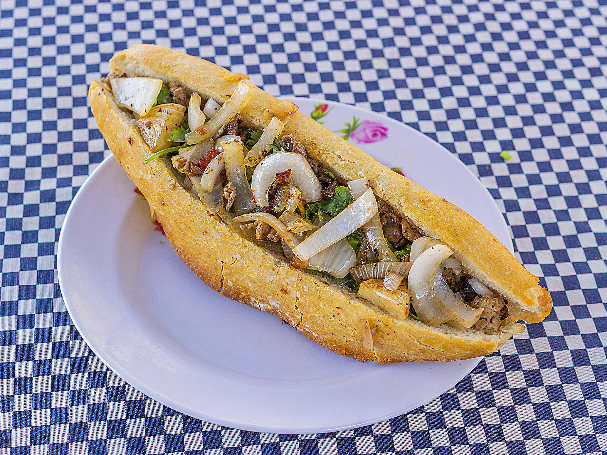 Lonche de Bistec