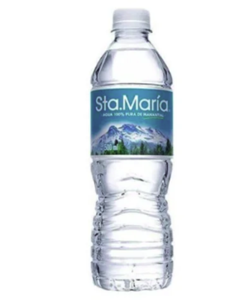 Agua embotellada Santa María