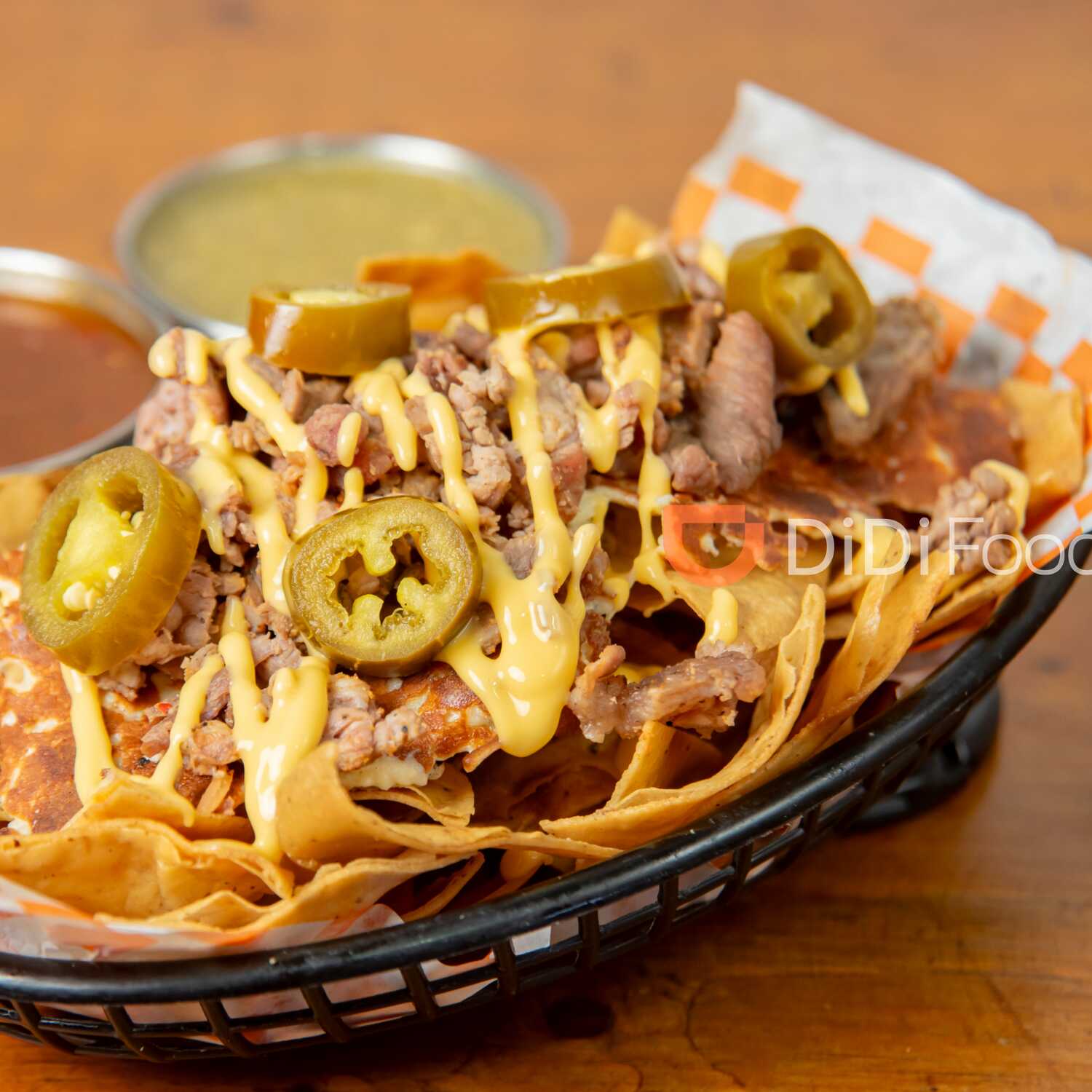 Nachos con Peinecillo de Res