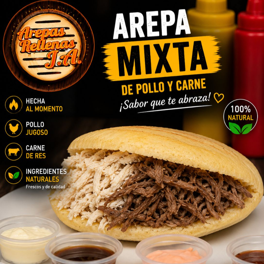Arepa Mixta