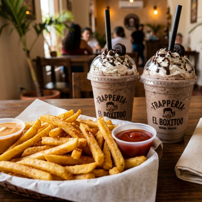 Frappes & Papas para Compartir