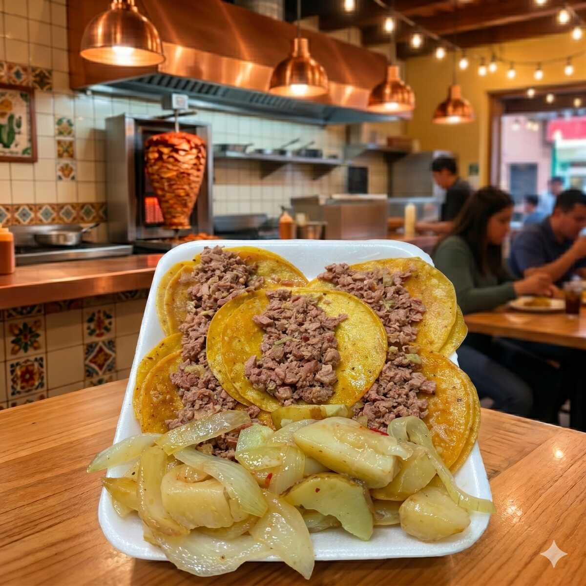 Orden de Tacos de Bistec