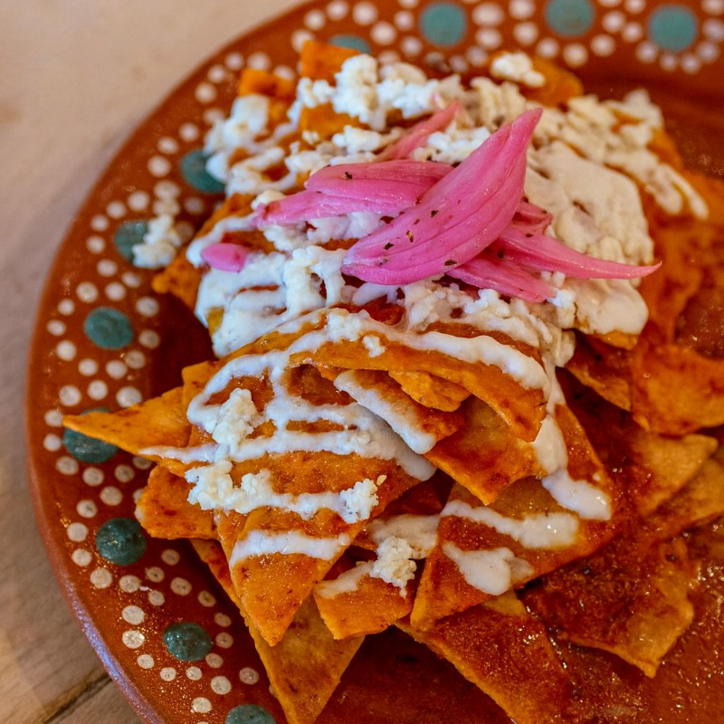 COMBO CHILAQUILES+ CAFE DE OLLA