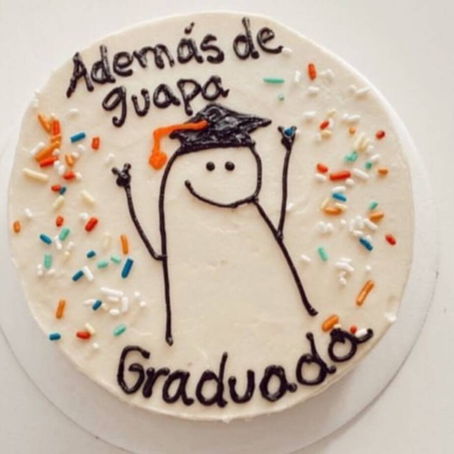 Mini Pastel - Además de Guap@… Graduad@