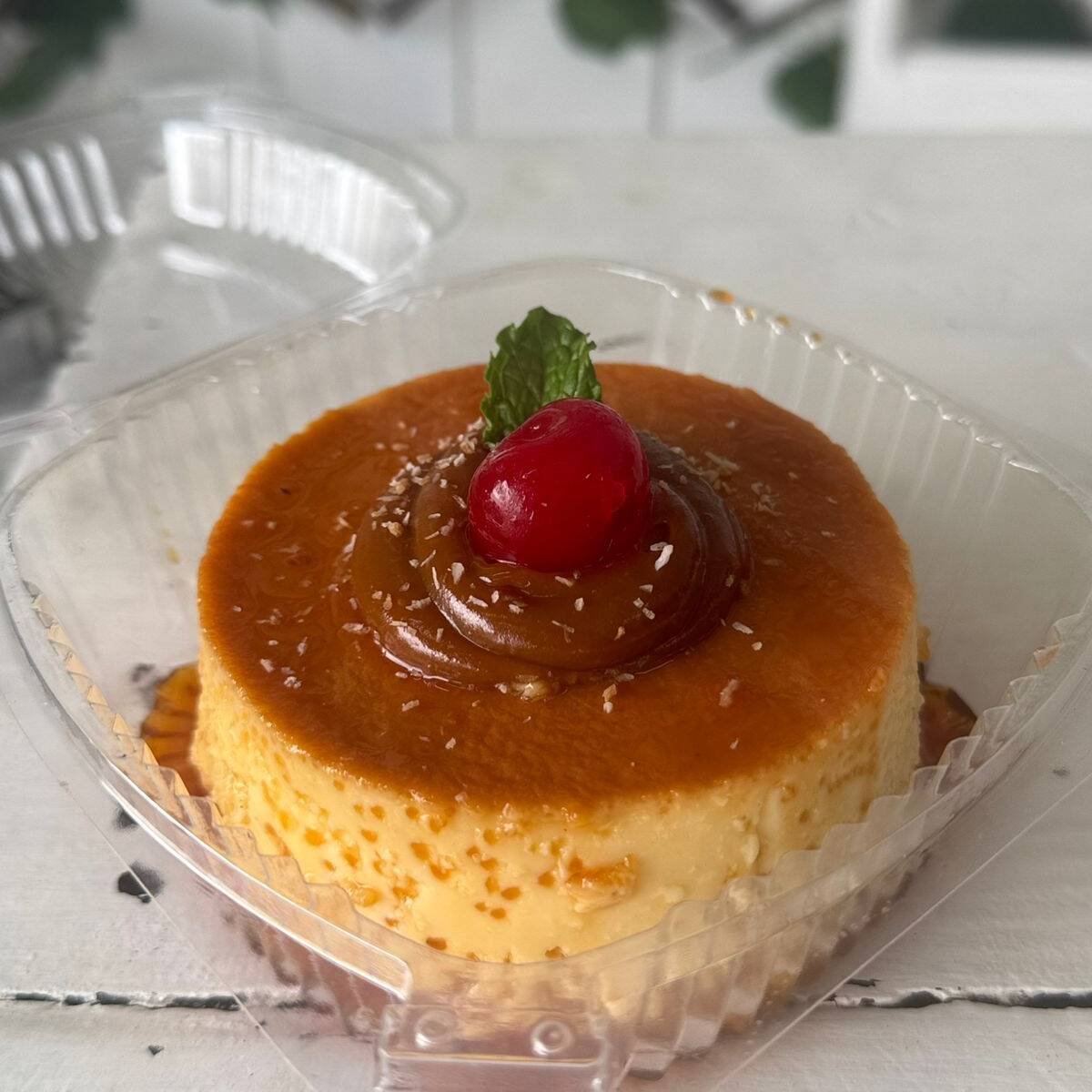 Flan de coco