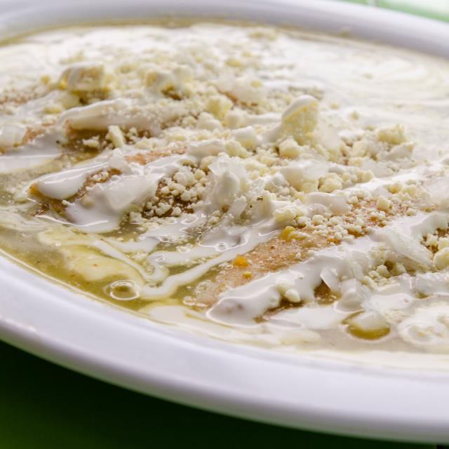 Enchiladas con chilorio