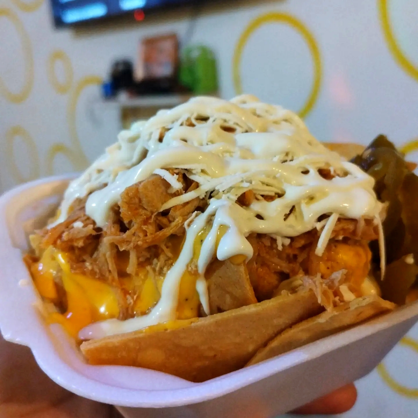 NACHOS DE PIERNA