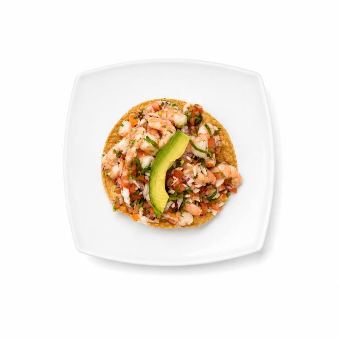 Tostada de Camarón
