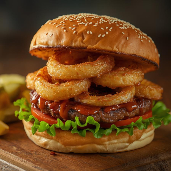 Hamburguesa BBQ 200 g