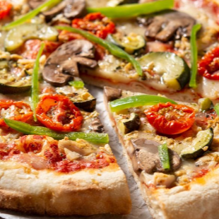 Pizza Francesa Vegetariana Personal