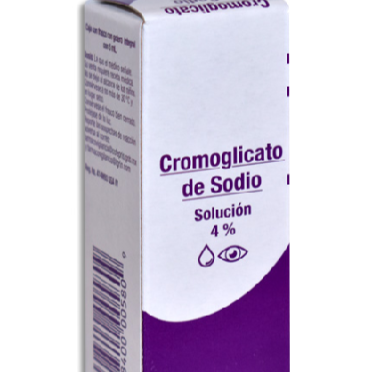 Cromoglicato de Sodio 40 Mg/ Ml Caja con Frasco