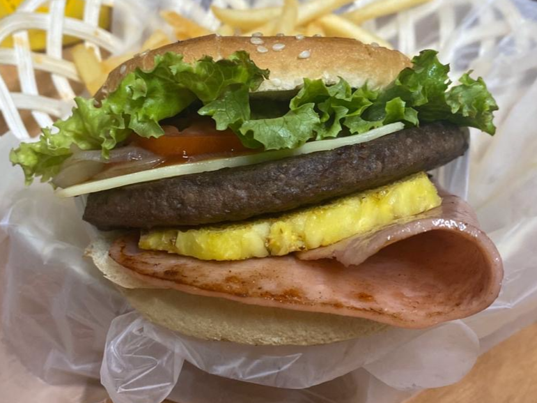 Hamburguesa Hawaiana