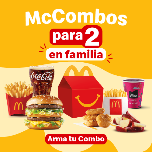 McCombos para 2 en Familia