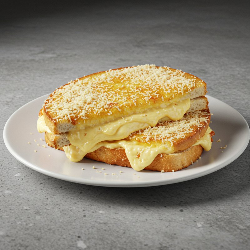 Triple Cheese Grilled Sandwich