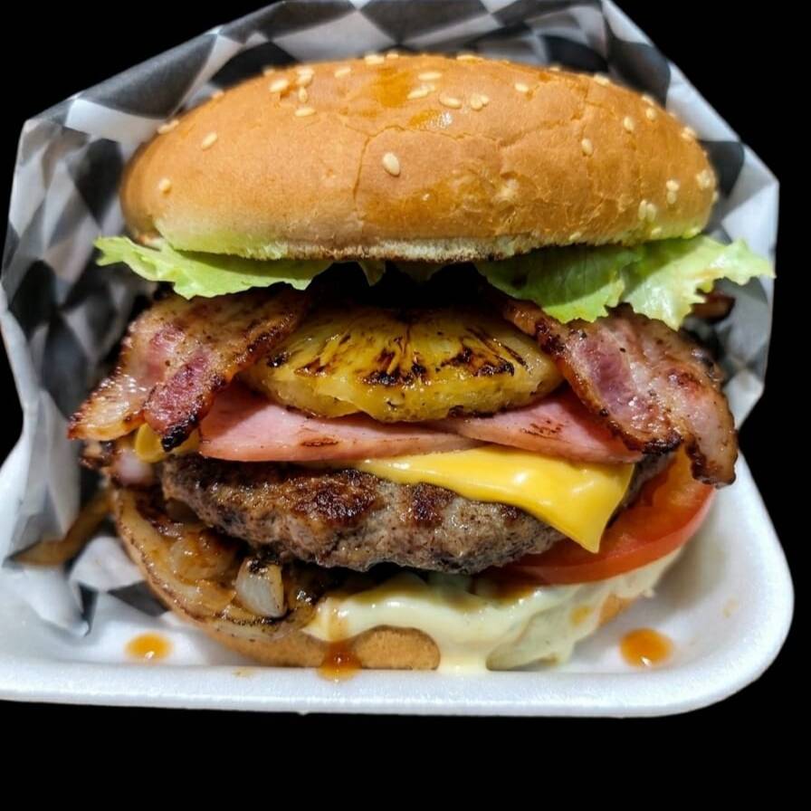 Hamburguesa Hawaiana