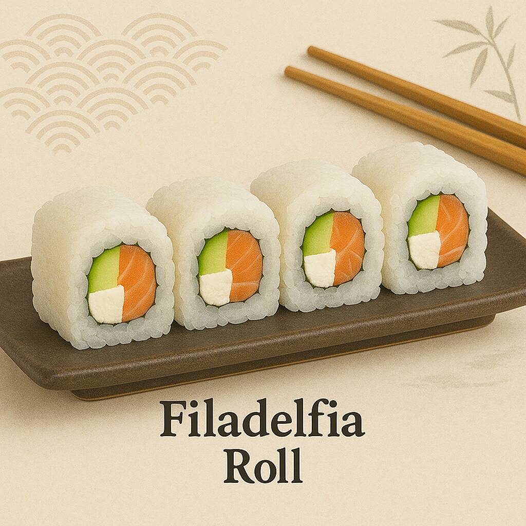 Filadelfia Roll 8 Piezas y Refresco