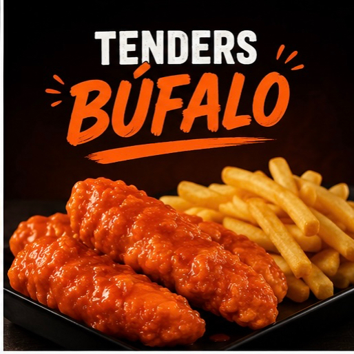 Búfalo y papas