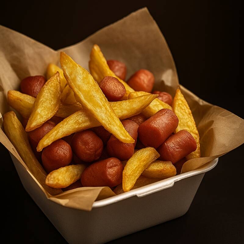 Salchipapas Tradicional