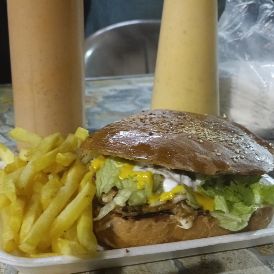 Hamburguesa Bbq
