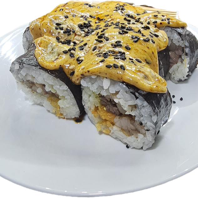 Chessy Beef Spicy Roll