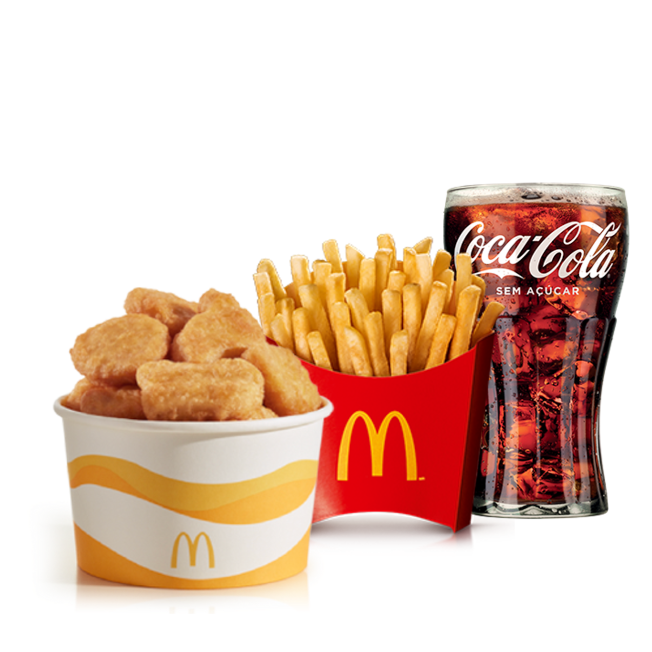 Crocantes, leves e deliciosos. Os frangos empanados mais irresistíveis do Mcdonald’s agora na versão Mega, acompanhamento e bebida