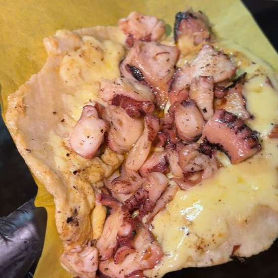 Quesataco de pulpo