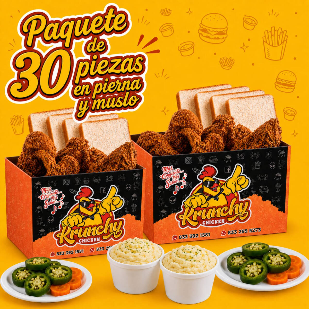 30 PZ PIERNA Y MUSLO