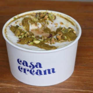 Affogato pistache