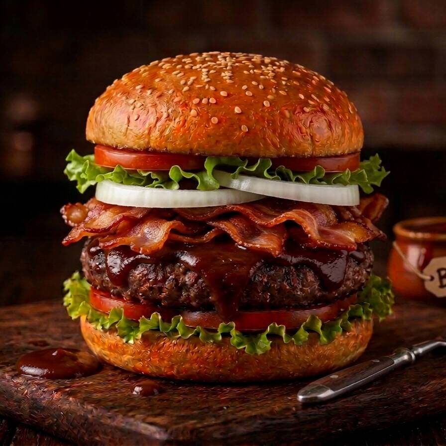 BURGER TOCINO BBQ