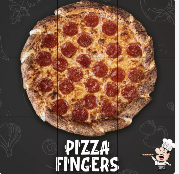 Pizza finger grande