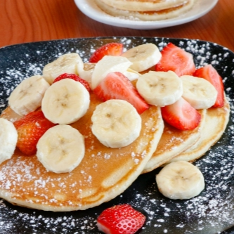 Hot Cakes Fresa Platano