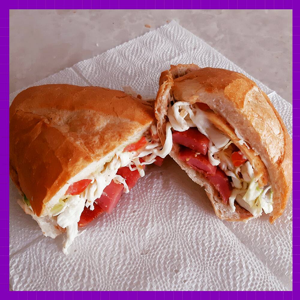 Torta de Milanesa con Salchicha
