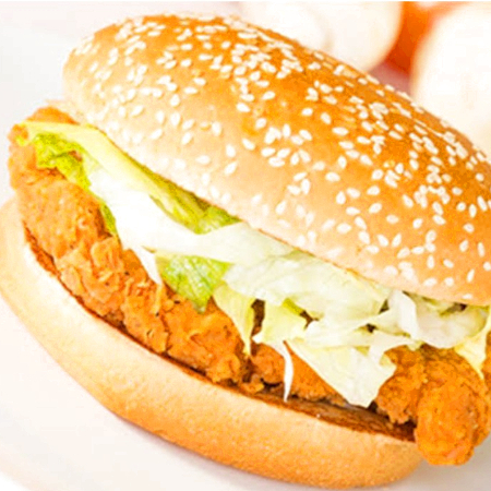 HAMBURGESA DE POLLO