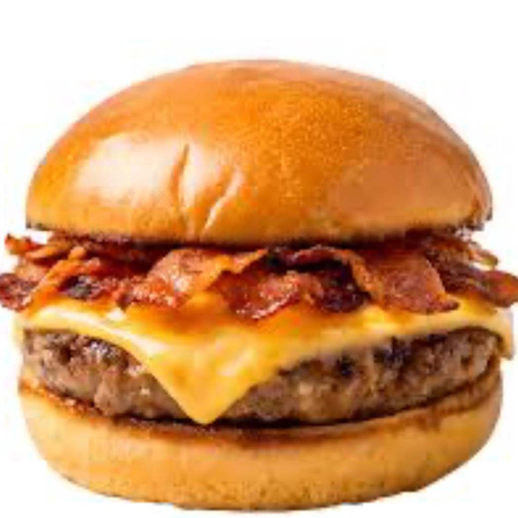 HAMBURGUESA CON TOCINO