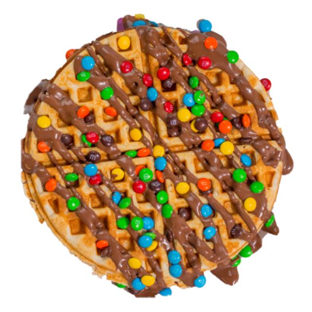 WAFFLE M&M´S NUTELLA